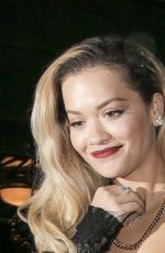 RITA ORA Heading to a Grammys After Party in New York 01/28/2018