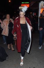 RITA ORA Leaves Carbone in New York 01/27/2018