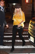 RITA ORA Out and About in New York 01/23/2018