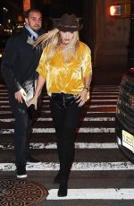 RITA ORA Out and About in New York 01/23/2018