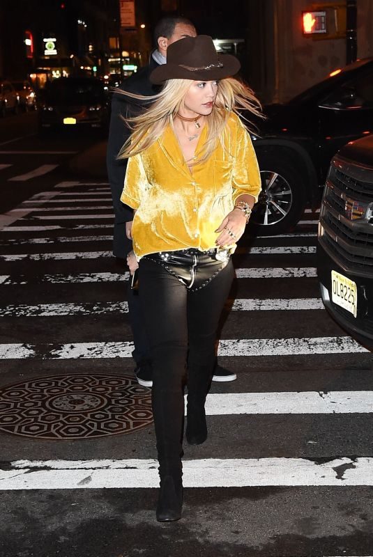 RITA ORA Out and About in New York 01/23/2018