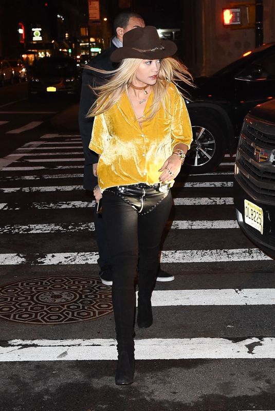 RITA ORA Out and About in New York 01/23/2018