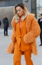 RITA ORA Out in New York 01/26/2018