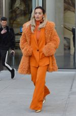 RITA ORA Out in New York 01/26/2018