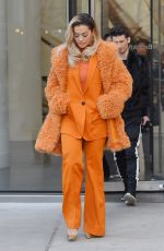 RITA ORA Out in New York 01/26/2018