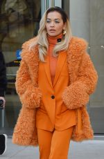 RITA ORA Out in New York 01/26/2018