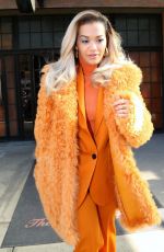 RITA ORA Out in New York 01/26/2018