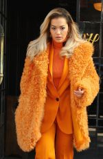RITA ORA Out in New York 01/26/2018