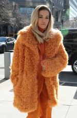 RITA ORA Out in New York 01/26/2018