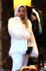 RITA ORA Out Shopping in Aspen 01/01/2018
