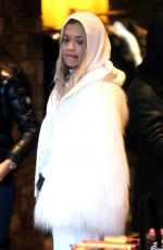 RITA ORA Out Shopping in Aspen 01/01/2018