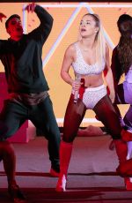 RITA ORA Performs at Billboard Radio Live in Hong Kong 01/18/2018