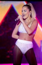 RITA ORA Performs at Billboard Radio Live in Hong Kong 01/18/2018