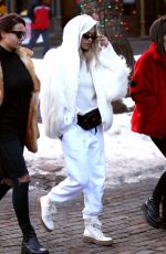 RITA ORA Shopping at Prada in Aspen 12/31/2017