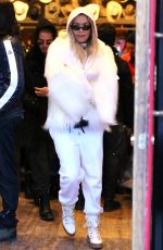 RITA ORA Shopping at Prada in Aspen 12/31/2017