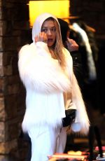RITA ORA Shopping at Prada in Aspen 12/31/2017