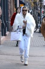 RITA ORA Shopping at Prada in Aspen 12/31/2017