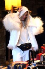 RITA ORA Shopping at Prada in Aspen 12/31/2017
