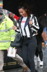 ROCHELLE HUMES at Global Radio Studios in London 01/20/2018