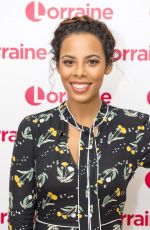 ROCHELLE HUMES at Lorraine TV Show in London 01/30/2018