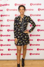 ROCHELLE HUMES at Lorraine TV Show in London 01/30/2018
