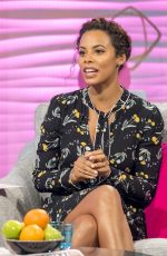 ROCHELLE HUMES at Lorraine TV Show in London 01/30/2018