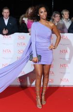 ROCHELLE HUMES at National Television Awards in London 01/23/2018