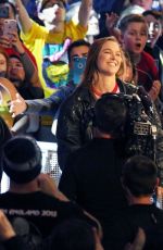 RONDA ROUSEY Signs Contract at WWE Royal Rumble in Philadelphia 01/28/2018