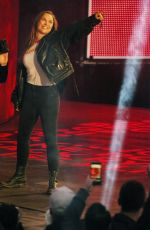 RONDA ROUSEY Signs Contract at WWE Royal Rumble in Philadelphia 01/28/2018