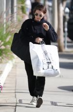 ROONEY MARA Shopping at Melrose Avenue in West Hollywood 01/02/2018