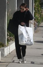 ROONEY MARA Shopping at Melrose Avenue in West Hollywood 01/02/2018