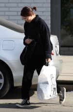 ROONEY MARA Shopping at Melrose Avenue in West Hollywood 01/02/2018