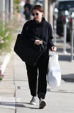 ROONEY MARA Shopping at Melrose Avenue in West Hollywood 01/02/2018