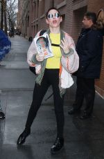 ROSE MCGOWAN Arrives at The View in New York 01/30/2018