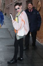 ROSE MCGOWAN Arrives at The View in New York 01/30/2018