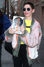 ROSE MCGOWAN Arrives at The View in New York 01/30/2018