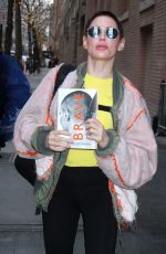 ROSE MCGOWAN Arrives at The View in New York 01/30/2018