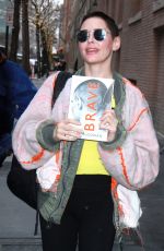 ROSE MCGOWAN Arrives at The View in New York 01/30/2018