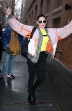 ROSE MCGOWAN Arrives at The View in New York 01/30/2018