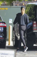 ROSIE HUNTINGTON-WHITELEY Heading to a Gym in Los Angeles 01/12/2018