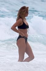 ROSIE HUNTINGTON-WHITELEY in Bikini on the Set of a Photoshoot at a Beach in Bahamas 01/09/2018