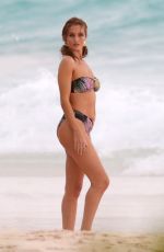 ROSIE HUNTINGTON-WHITELEY in Bikini on the Set of a Photoshoot at a Beach in Bahamas 01/09/2018
