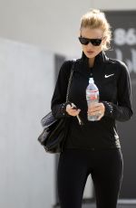 ROSIE HUNTINGTON-WHITELEY Leaves a Gym in Los Angeles 01/02/2018