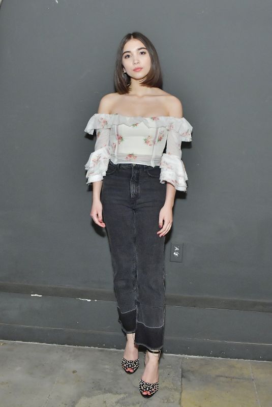 ROWAN BLANCHARD at Conde Nast and The Women March’s Cocktail Party in West Hollywood 01/24/2018