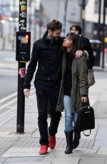 ROXANNE PALLETT Out on Date in Manchester 01/13/2018