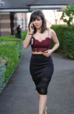 ROZANNE PALLETT Leaves Her Hotel in Ipswich 01/05/2018