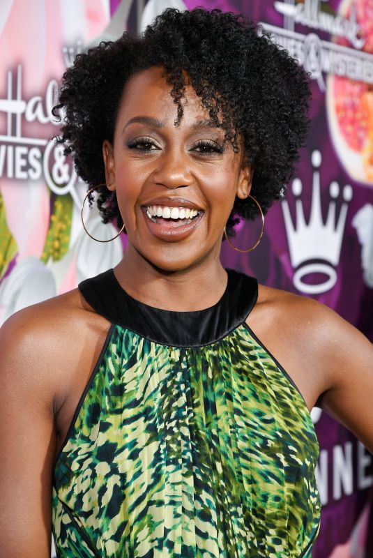 RUKIYA BERNARD at Hhallmark Channel All-star Party in Los Angeles 01/13/2018
