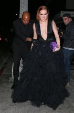 RUMER WILLIS at Poppy Club in West Hollywood 01/08/2018