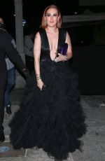 RUMER WILLIS at Poppy Club in West Hollywood 01/08/2018