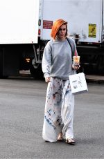 RUMER WILLIS Leaves Alfred Coffee in West Hollywood 01/03/2018